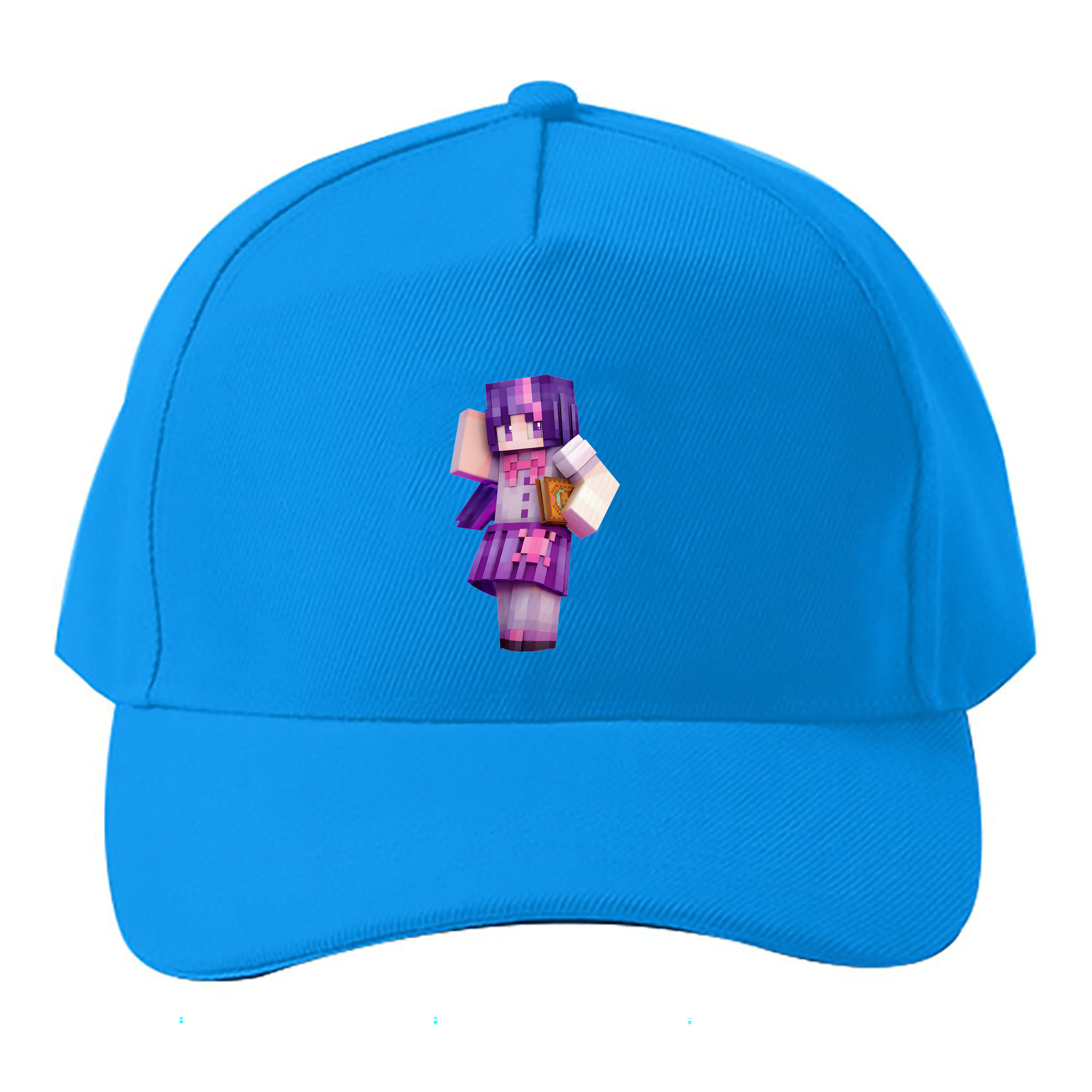（画像用） マインクラフト ブロックの世界 Minecraft MC Block world ベースボールキャップ 綿100％ 男女兼用 帽子 スポーツ